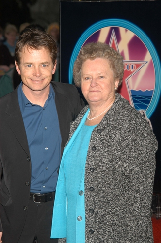 Michael J. Fox and mom Phyllis