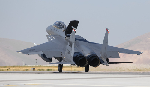 Fighter Aircraft landing to Konya Airport