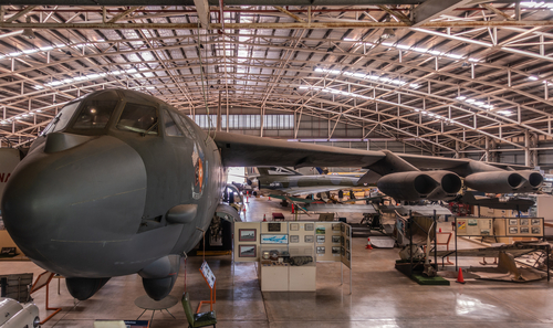 Cockpit and wing of Darwins Pride at Australian Aviation Heritag