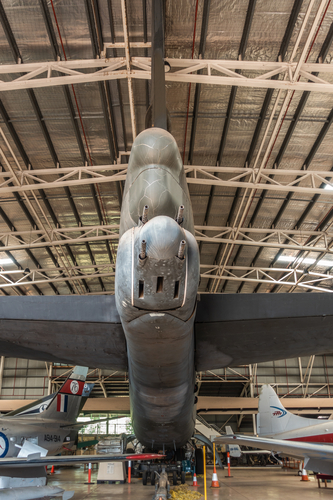 Tail with guns of Darwins Pride at Australian Aviation Heritage 