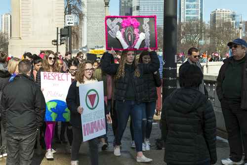 2018 Women's March in Chicago