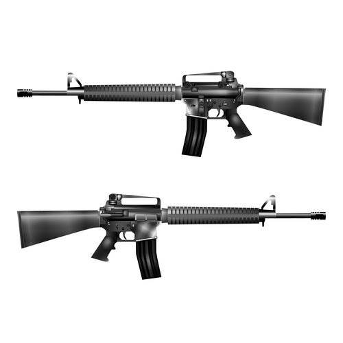 automatic rifle M-16