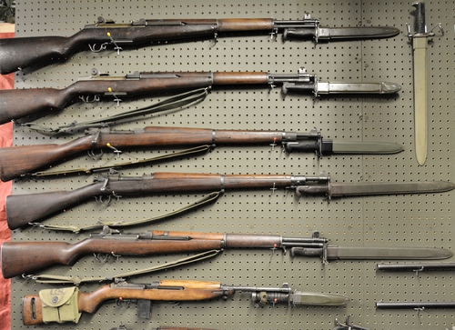 Old Rifles used in World War II