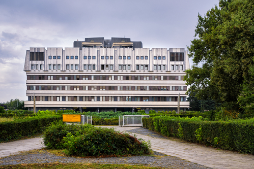Belgrade / Serbia - August 25, 2019: The Military Medical Academy (Vojnomedicinska akademija - VMA) is a military hospital center open for civilians in Belgrade and best medical institution in Serbia