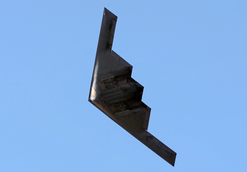 State of the art stealth bomber