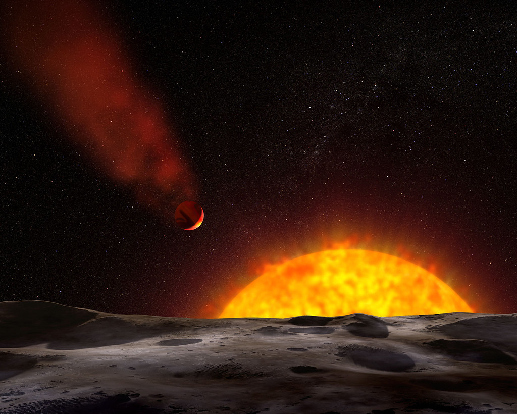 NASA Finds Super-Hot Planet with Unique Comet-Like Tail